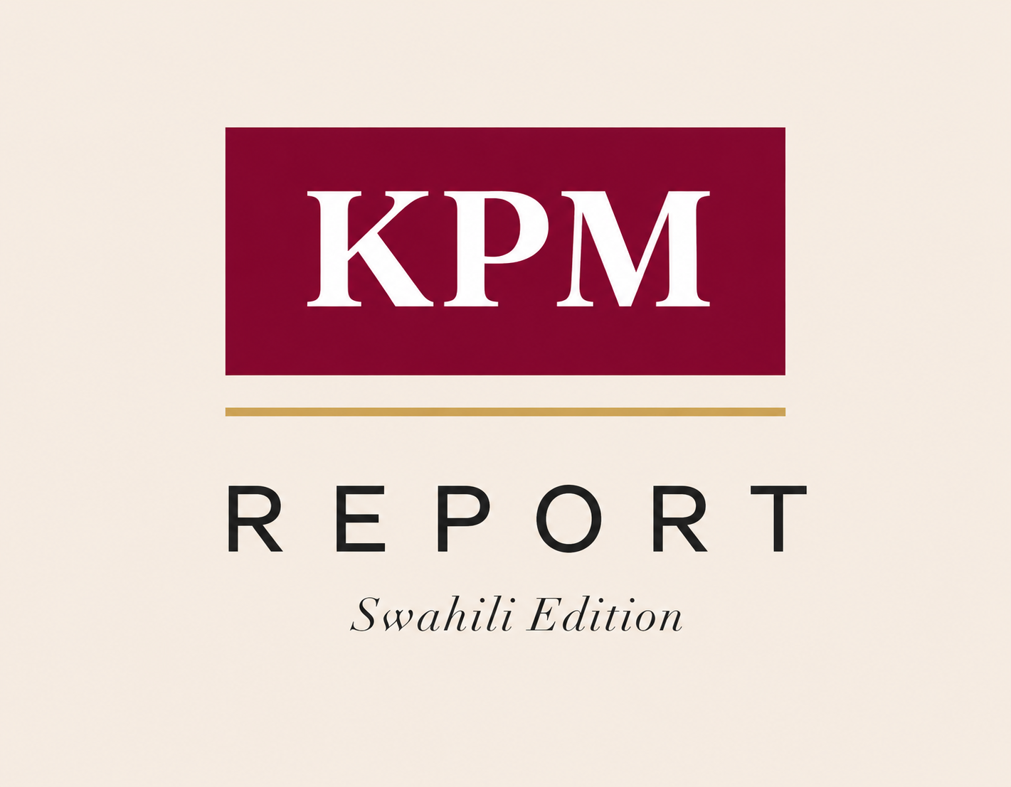 KPM Report Swahili Edition